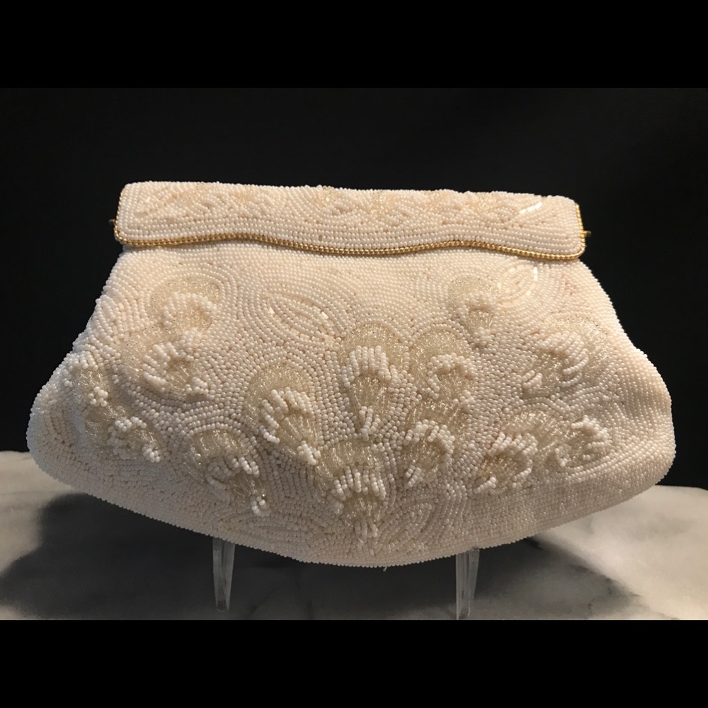 Vintage Vivant by Sarne Handmade in Japan Italian beads Evening Purse